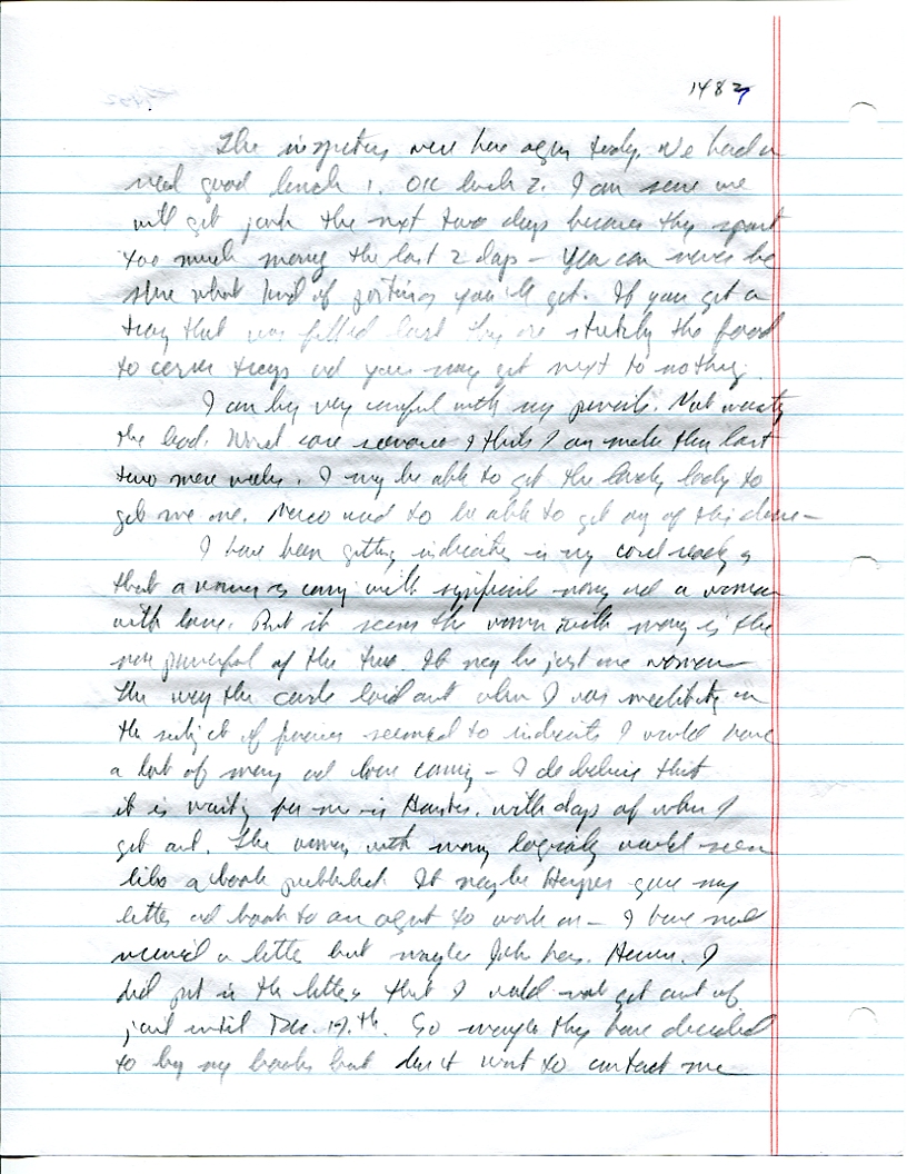 Dr John WorldPeace 2008 Prison Journal